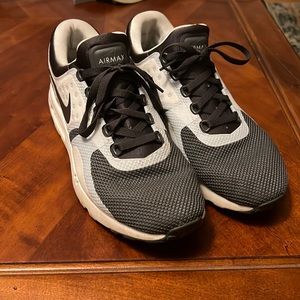 Nike air max white and grey